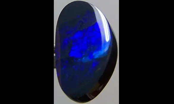 SOLID BLACK OPAL 1.95 CT AUSTRALIA