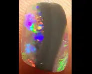 SOLID OPALE NOIRE 0.45 CT AUSTRALIE