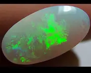 SOLID WHITE OPAL 3.75 CT C. PEDY