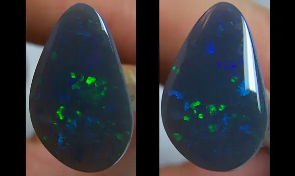 SOLID BLACK OPAL 3.75 CT AUSTRALIA