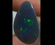 SOLID BLACK OPAL 3.75 CT AUSTRALIA