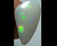 SOLID WHITE OPAL 5.15 CT C. PEDY