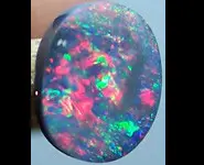 SOLID BLACK OPAL 0.55 CT AUSTRALIA