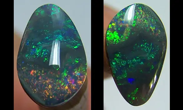 SOLID BLACK OPAL 1.60 CT L. RIDGE