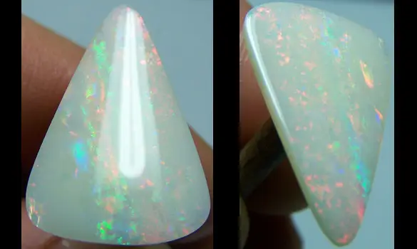 SOLID OPALE BLANCHE 4.70 CT L. RIDGE