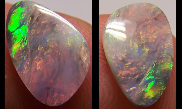 SOLID BLACK OPAL 1.10 CT AUSTRALIA