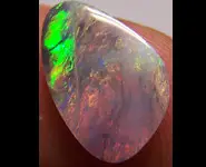 SOLID BLACK OPAL 1.10 CT AUSTRALIA