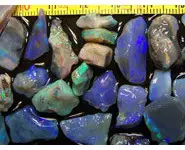 SOLID BLACK OPAL ROUGH 502CT L. RIDGE