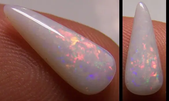 SOLID WHITE OPAL 1.45 CT C. PEDY