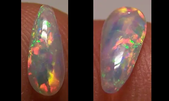 SOLID OPALE CRISTAL 0.35 CT C. PEDY