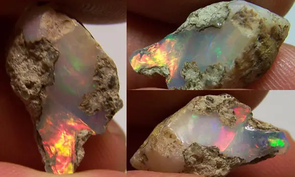 WELO ROUGH OPAL 5.90 CT ETHIOPIA