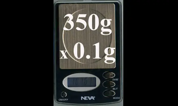 Digital Pocket Scale 350gr x 0.1gr