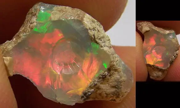 WELO ROUGH OPAL 5 CT ETHIOPIA