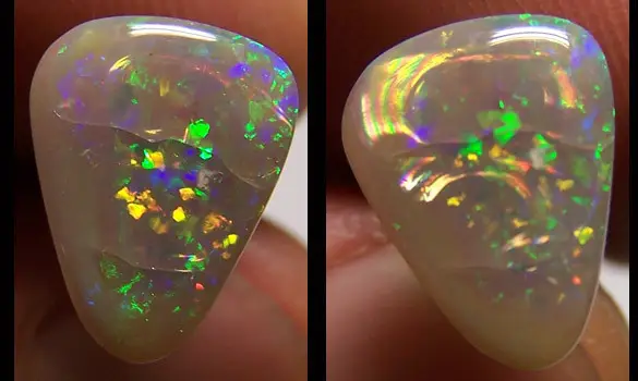 SOLID BLACK OPAL 2.15 CT L. RIDGE