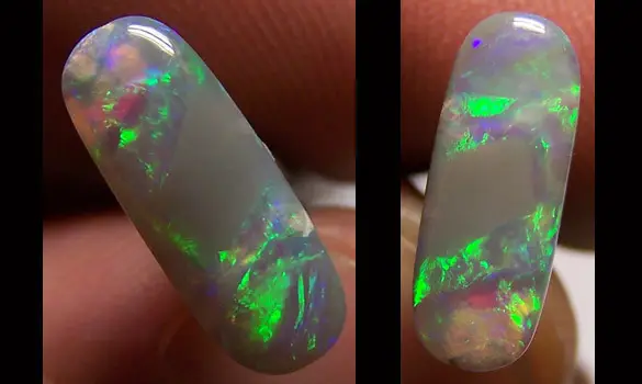 SOLID BLACK OPAL 2.40 CT L. RIDGE