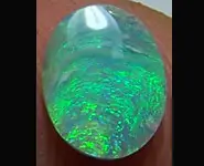 SOLID BLACK OPAL 0.90 CT AUSTRALIA