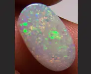 SOLID WHITE OPAL 1.20 CT L. RIDGE