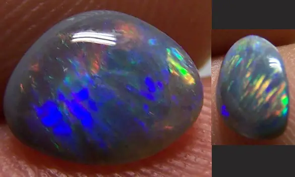 BEAUTIFUL BLACK OPAL 0.90 CT 