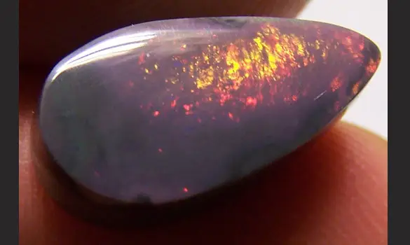 SOLID OPALE NOIRE 5.50 CT L. RIDGE