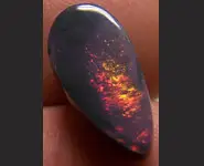 SOLID BLACK OPAL 5.50 CT L. RIDGE