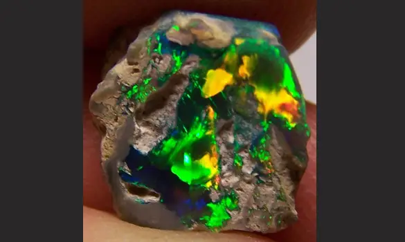 BLACK OPAL 2.85CT L. RIDGE