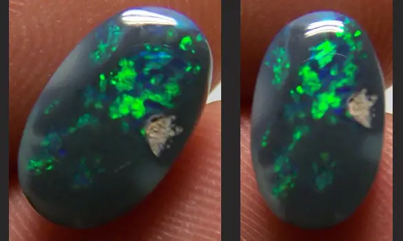 OPALE NOIRE 2.65 CT LIGHTNING RIDGE