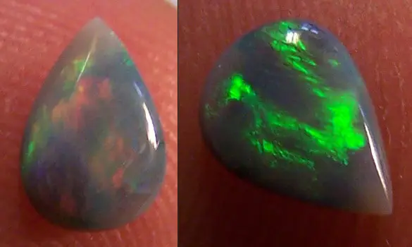 SOLID DARK OPAL 0.45 CT MINTABIE