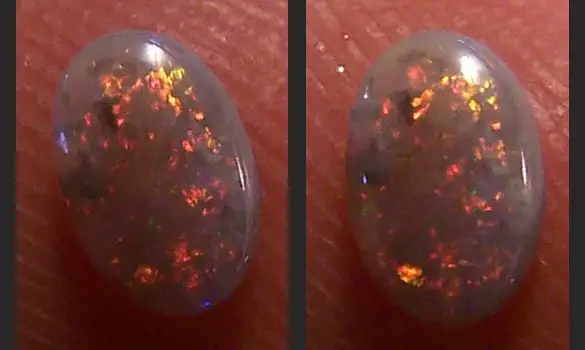 SOLID OPALE CRISTAL 0.35 CT MINTABIE