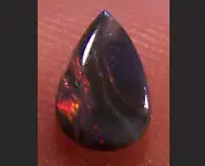 SOLID BLACK OPAL 0.35 CT MINTABIE
