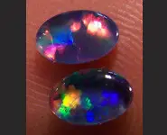 2 OPALS TRIPLET 6x4mm COOBER PEDY