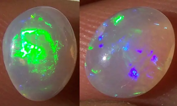 SOLID OPALE CRISTAL 1.10 CT L. RIDGE