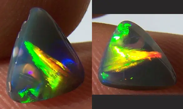 SOLID OPALE NOIRE 0.75 CT AUSTRALIE