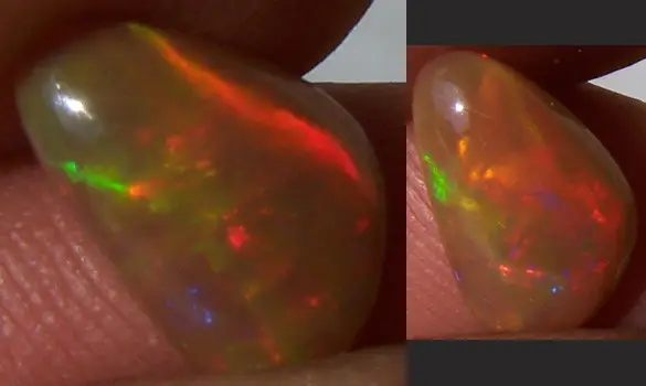 TAN SOLID OPAL 1 CT WELO ETHIOPIA