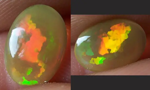 OPALE BRUNE GEOMETRIQUE 1.10 CT WELO