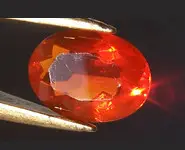 OPALE DE FEU FACETTEE 1.05 CT MEXIQUE