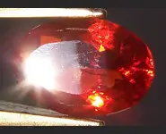 OPALE DE FEU FACETTEE 1.20 CT MEXIQUE