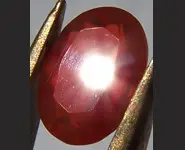 OPALE DE FEU FACETTEE 0.80 CT MEXIQUE