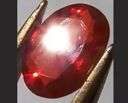 OPALE DE FEU FACETTEE 0.80 CT MEXIQUE