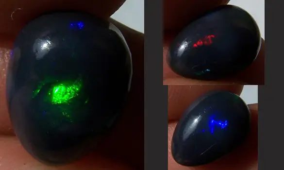 RARE BLACK OPAL N1 4.25 CT AUSTRALIA