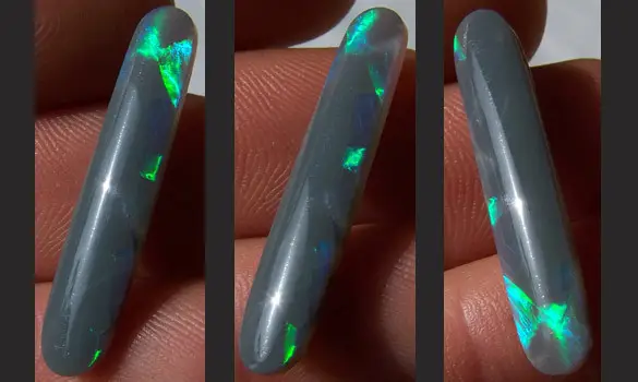 SOLID DARK OPAL 5.10 CT L. RIDGE