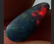 SOLID BLACK OPAL 1.05 CT L. RIDGE