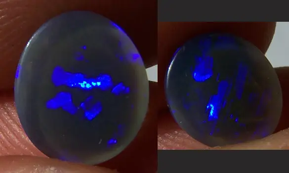 SOLID OPALE NOIRE 2.10 CT L. RIDGE