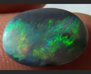 SOLID BLACK OPAL 3.25 CT L. RIDGE