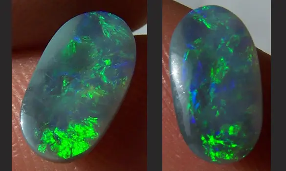 SOLID OPALE NOIRE 1.25 CT L. RIDGE