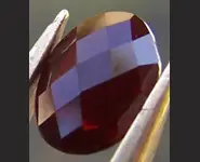 OPALE DE FEU FACETTEE 0.90 CT MEXIQUE