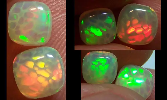 2 OPALES NID D'ABEILLE 2 CT WELO