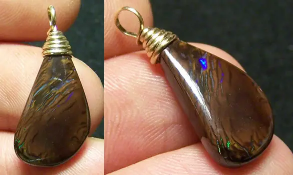 PENDENTIF OR 14K GF - OPALE KOROIT
