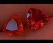 2 OPALES FACETTEES TRILLION 0.60 CT