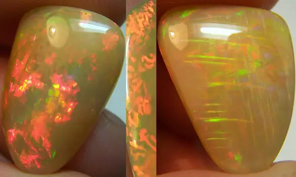 HUGE 12.90 CT MULTI PATTERN OPAL WELO