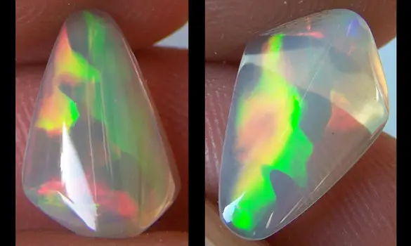 X-RARE OPALE CRISTAL 3.35 CT L. RIDGE